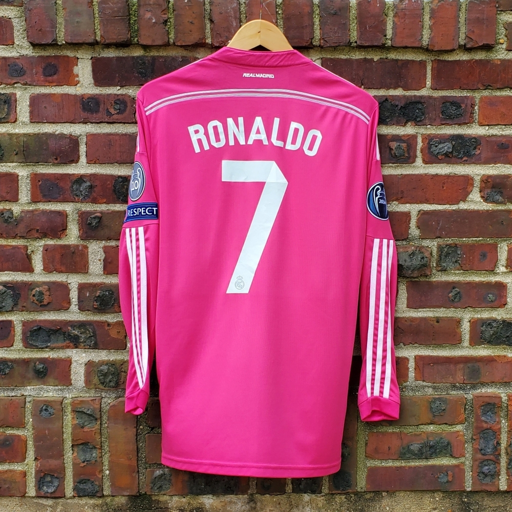 Real Madrid Ronaldo Pink 7 ユニフォーム 長袖まじ綺麗 adidas | Shirts | Ronaldo Jersey Long Sleeve Real Madrid Pink